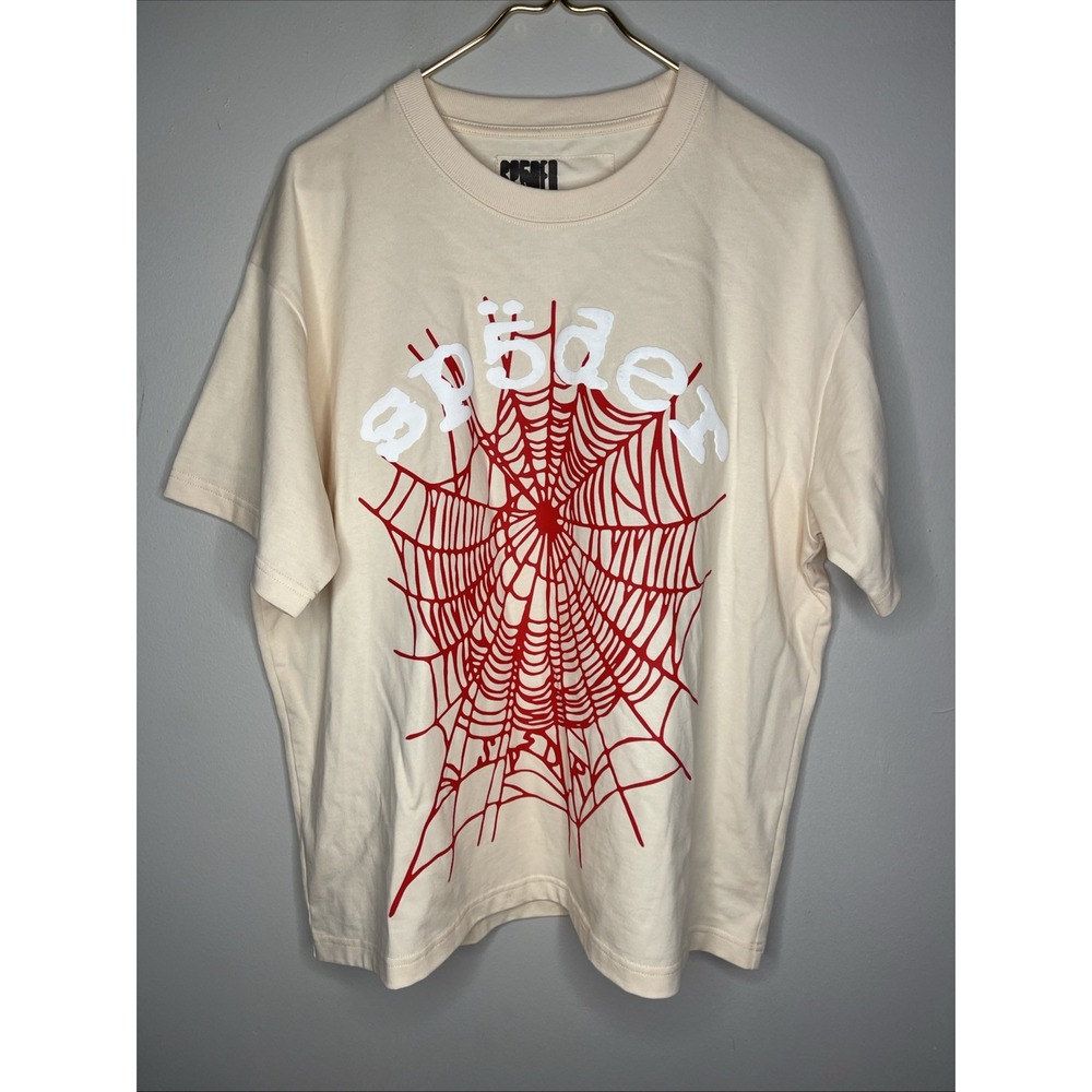 Sp5der OG Web Shirt Pink (Legacy Logo) XL